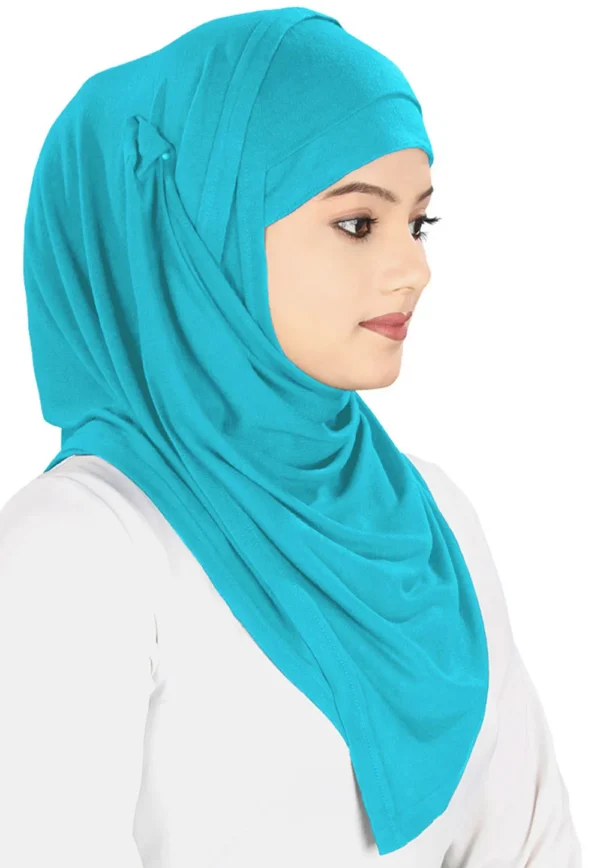 Prien Plain Ready To Wear Hijab for Women - Image 2